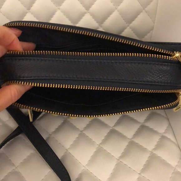 Fossil Midnight Navy Piper Gem Toaster Crossbody - Picture 5 of 6